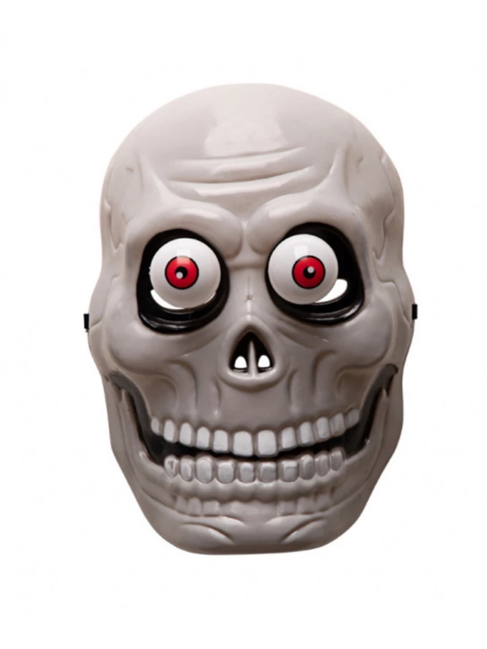 Halloween Skeleton mask Vintage 90s
Style Skull retro wobbling eyes costume mask